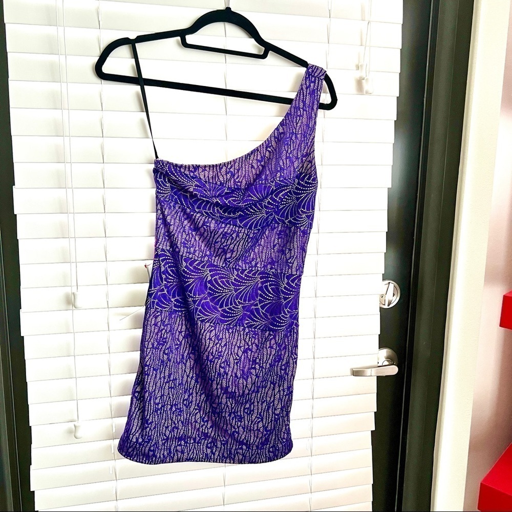 Bebe One Shoulder Mini Dress! Tags Attached! Valentines Day!π - Picture 5 of 16